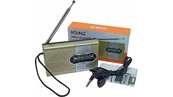 Review Mini Rádio Portátil AM/FM com Fone de Ouvido